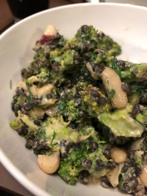 broccoli salad - so good! at Virtuous Pie in Portland