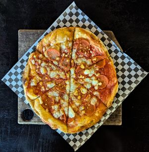 Pepperoni at Virtuous Pie in Portland