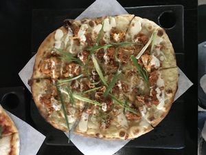 Stranger Wings Pizza at Virtuous Pie in Portland