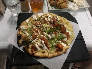 Stranger wings at Virtuous Pie in Portland