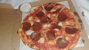 Pepperoni at Virtuous Pie in Portland