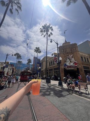 Margarita on Hollywood blvd   at Disneyland - Award Weiners in Anaheim