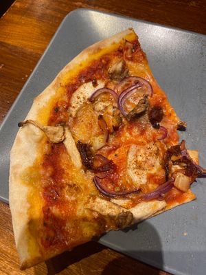 incredible vegan options!!!  at Organic Pizza in Salzburg