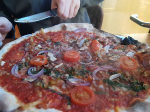 #Veganuary at Organic Pizza in Salzburg
