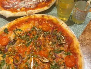   at Organic Pizza in Salzburg