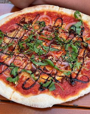   at Organic Pizza in Salzburg