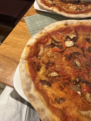   at Organic Pizza in Salzburg