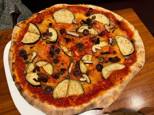   at Organic Pizza in Salzburg