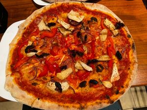   at Organic Pizza in Salzburg