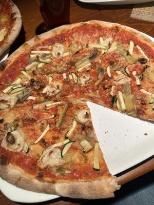   at Organic Pizza in Salzburg