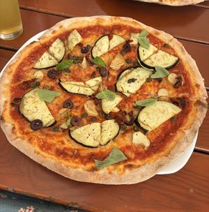   at Organic Pizza in Salzburg
