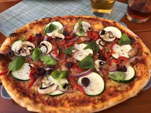 Pizza V1 at Organic Pizza in Salzburg