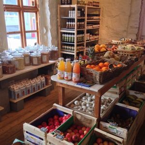 We sell after weight bring your jar or have it in paperbag at Matarbur Kaja in Reykjavik