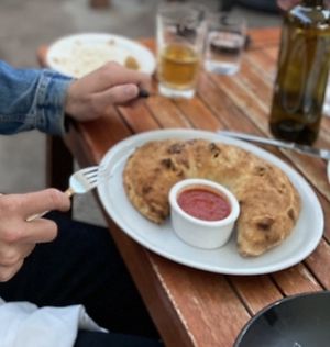 calzone at Donna Jean in San Diego