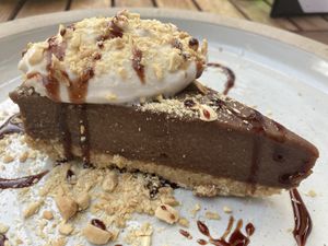 Nutella cheesecake.  at Donna Jean in San Diego