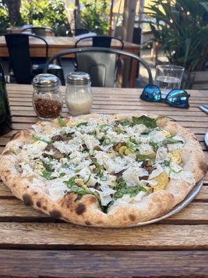 Spud pizza  at Donna Jean in San Diego