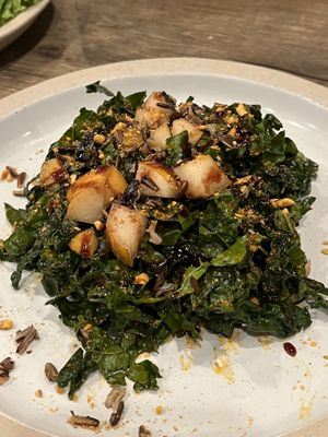 Kale salad   at Donna Jean in San Diego
