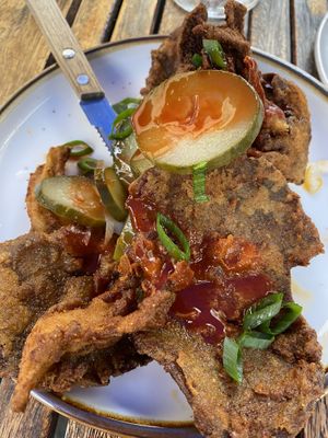 Mushroom appetizer   at Donna Jean in San Diego