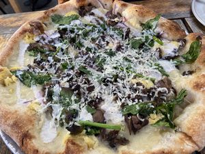 Fungi pizza   at Donna Jean in San Diego