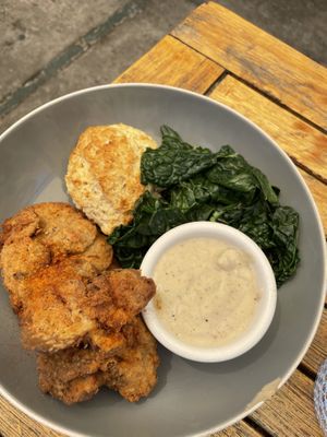 Chicken Fried shrooms  at Donna Jean in San Diego