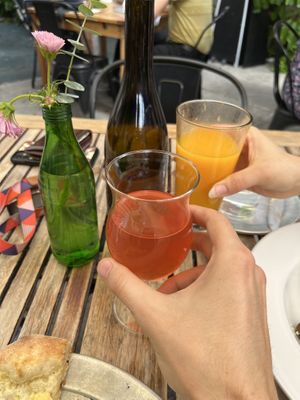 Booch & O.J.  at Donna Jean in San Diego