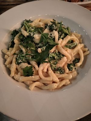 The garlic cream broccolini one at Donna Jean in San Diego