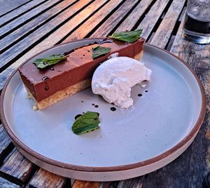 New Mexico Chocolate Chili Pie (a little sweet; a little spicy - just like me!) at Donna Jean in San Diego