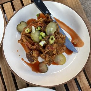 fried mushrooms  at Donna Jean in San Diego