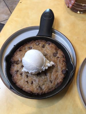 Chocolate Chip Cookie a la mode  at Donna Jean in San Diego