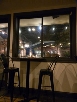 Outside at Donna Jean in San Diego