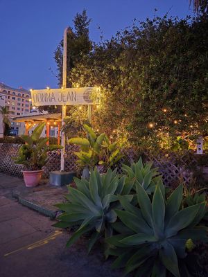 Outside at Donna Jean in San Diego