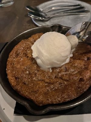 Cookie in skillet  at Donna Jean in San Diego