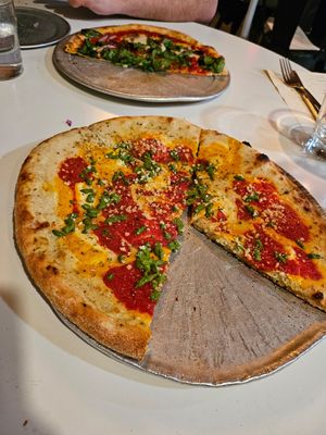 Four Horsemen (front) Badmotorfinger (back) at Donna Jean in San Diego