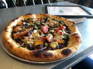Voted San Diego’s Best Vegan Pizza of 2017 in the Vegan in San Diego annual poll at Donna Jean in San Diego