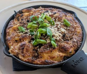 Skillet Mac and cheese at Donna Jean in San Diego