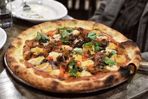 pizza at Donna Jean in San Diego