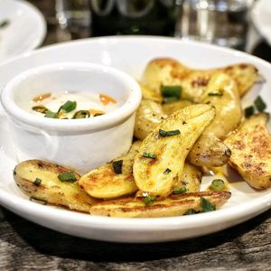 Truffle Cream Roasted Potatoes  at Donna Jean in San Diego