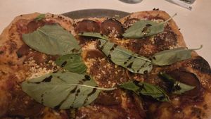 Heathen pizza at Donna Jean in San Diego
