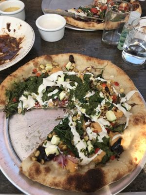  Vegan summer pizza at Donna Jean in San Diego