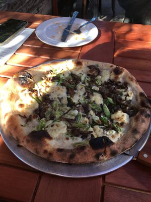 Fungazi pizza at Donna Jean in San Diego
