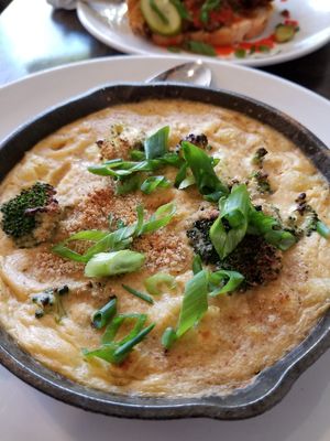 Macaroni and trees at Donna Jean in San Diego