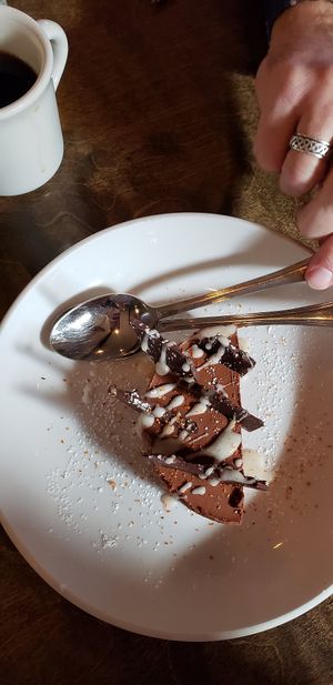 Mexican chocolate pie! at Donna Jean in San Diego