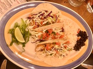 Amazing Tacos!- a must try! at The Greyhound Cafe in Malvern