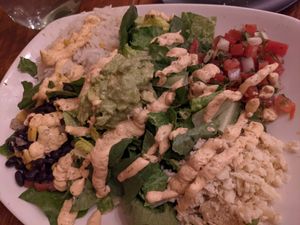 Southwest bowl at The Greyhound Cafe in Malvern