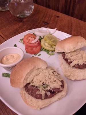 Impossible sliders at The Greyhound Cafe in Malvern