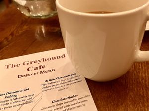 Desserts too!  at The Greyhound Cafe in Malvern