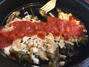 Hot peppers  at The Greyhound Cafe in Malvern