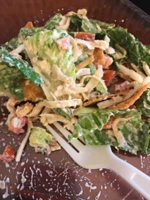 Super amazing Caesar salad at The Greyhound Cafe in Malvern