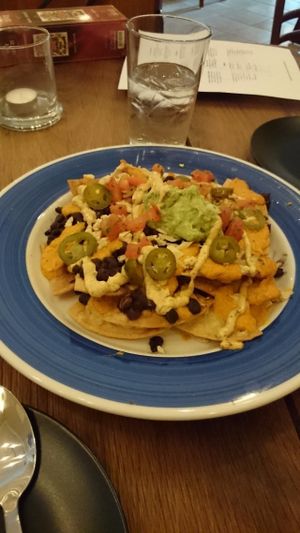 Nachos  at The Greyhound Cafe in Malvern