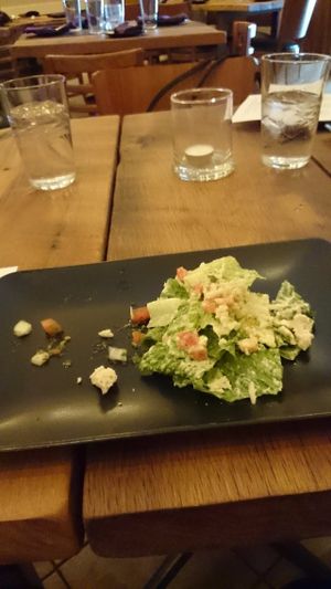 Chicken Ceaser salad  at The Greyhound Cafe in Malvern